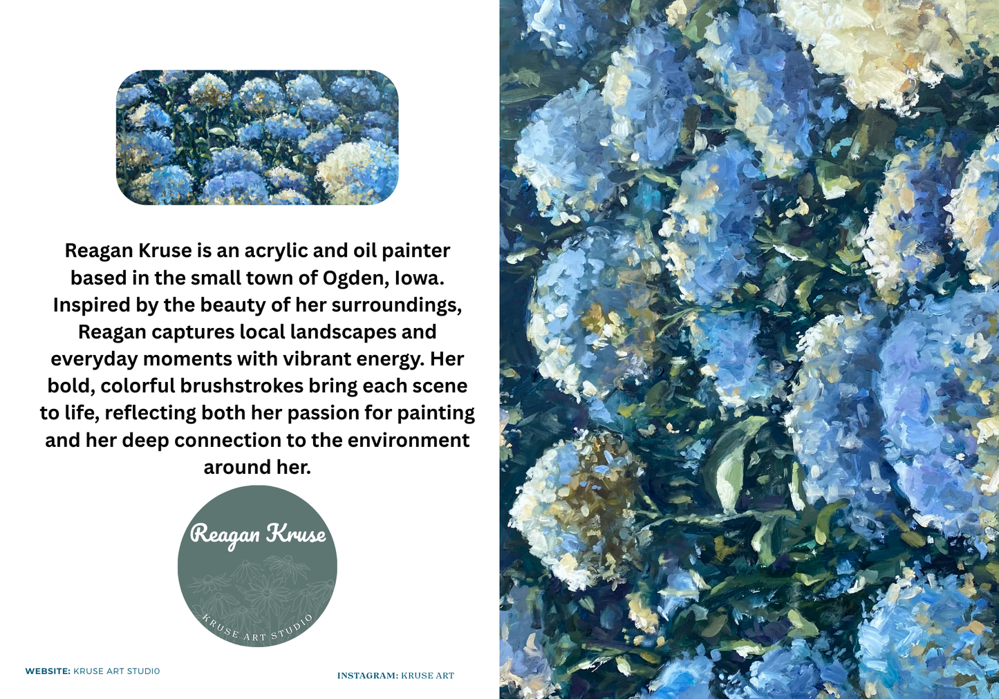 Hydrangea Card